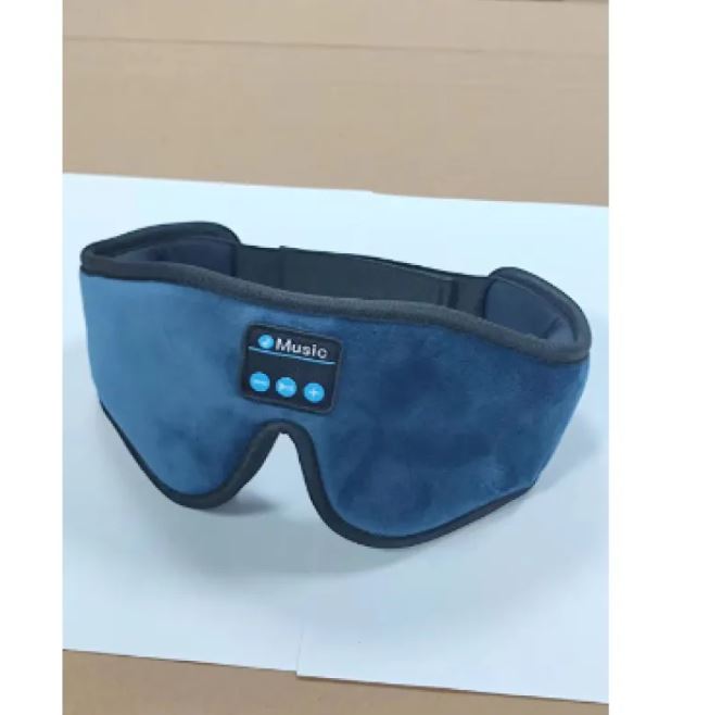 3D Bluetooth Sleep Eye Mask — Total Blackout + HD Audio
