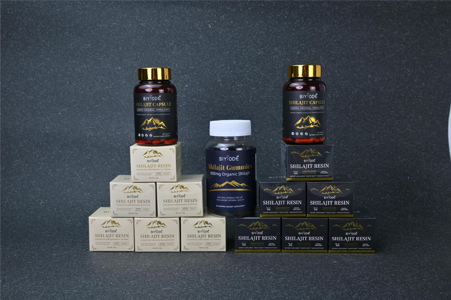 Pure Himalayan Shilajit Resin — 30g Mineral Complex