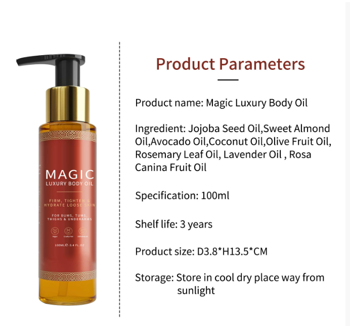 Magic Glow Body Oil — Deep Hydration & Radiance Boost