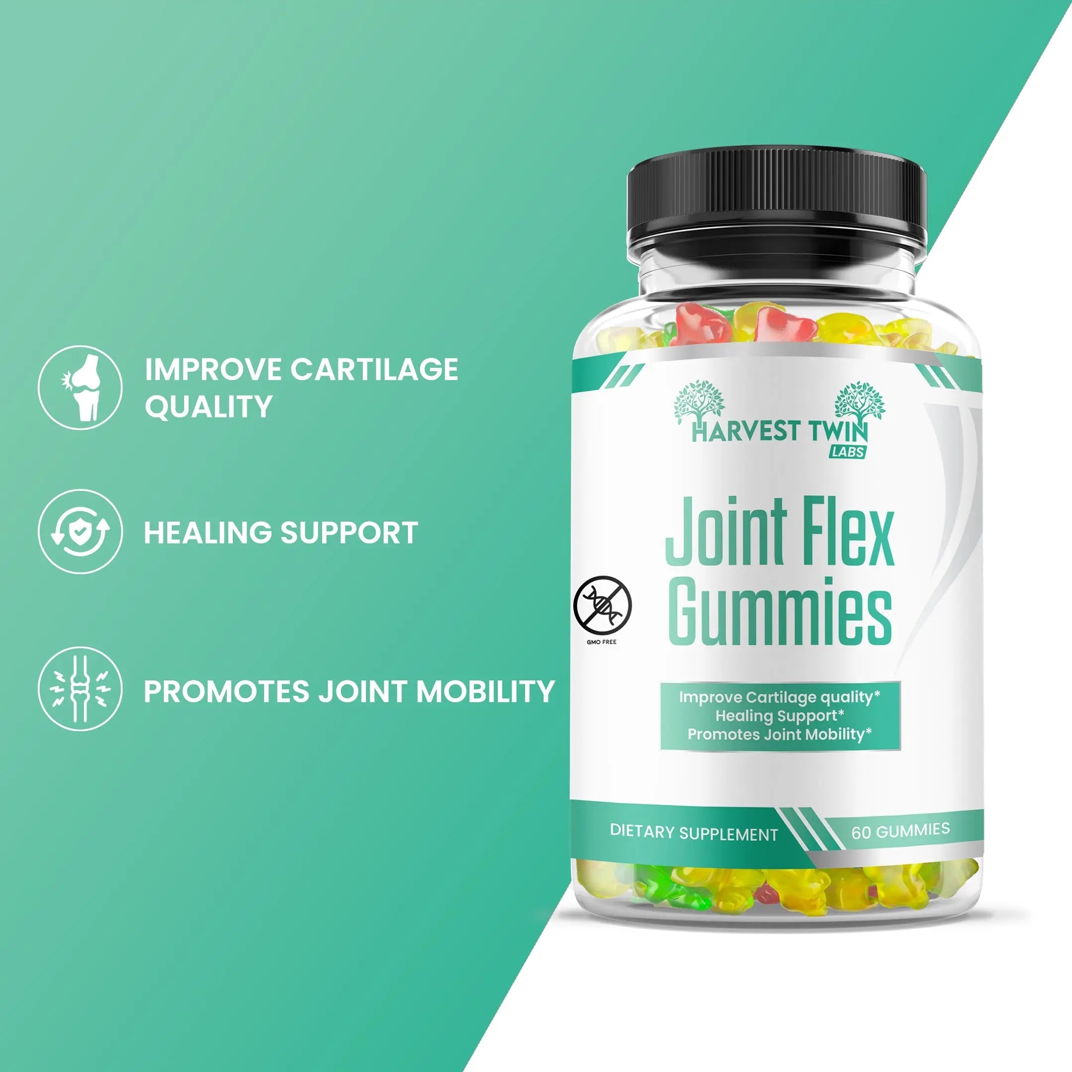 Joint Health Gummies — Glucosamine + Turmeric Complex