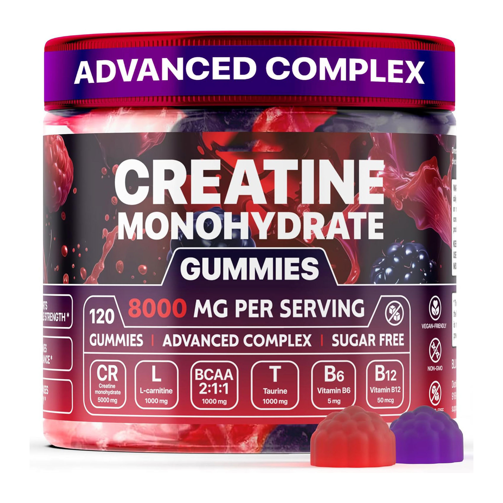 Muscle Boost Gummies — Creatine + Recovery Stack